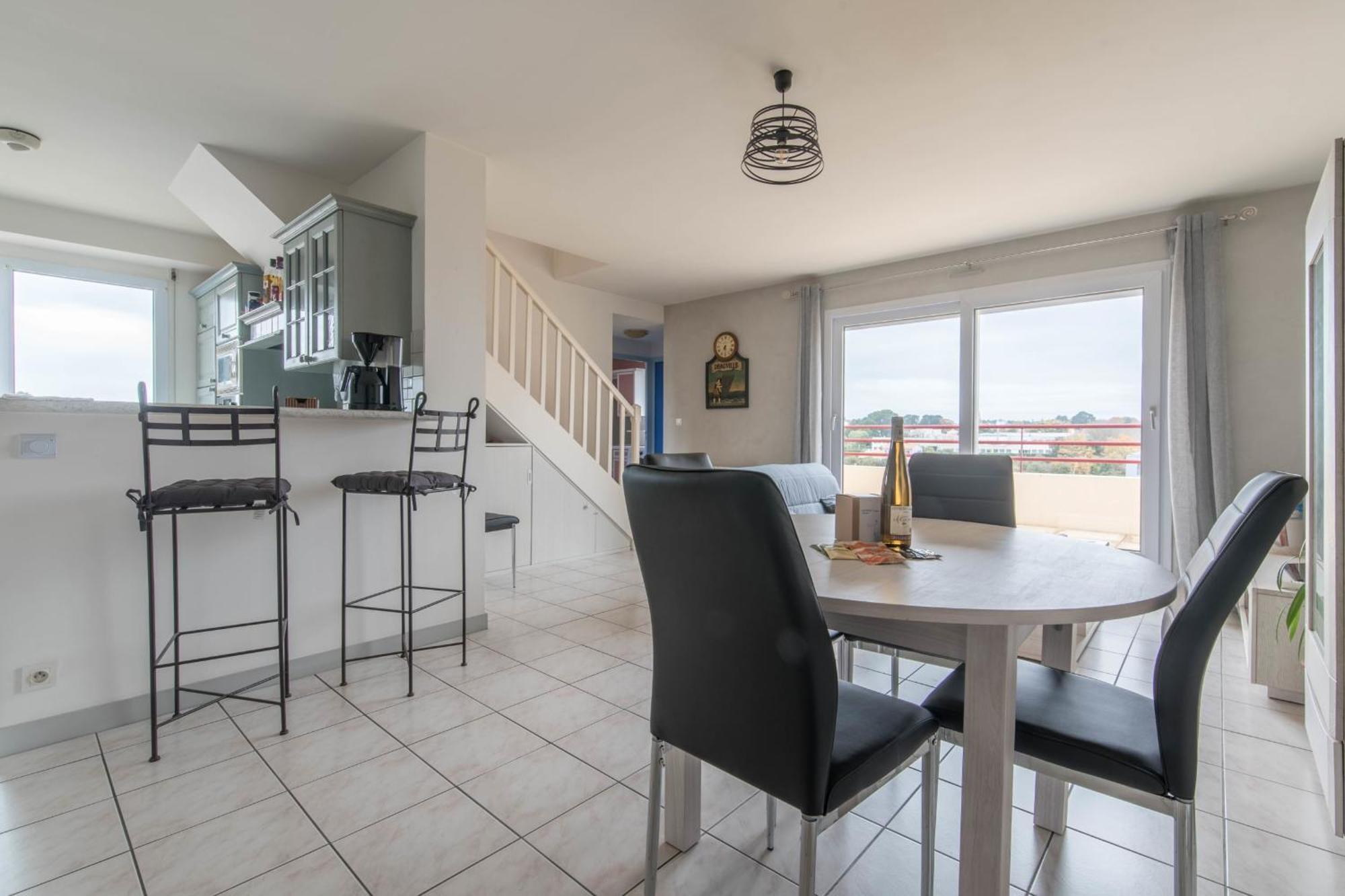 Appartement 4p avec vue imprenable sur Pornic Extérieur photo